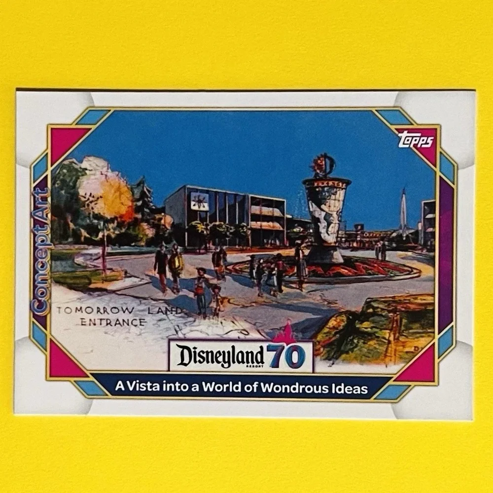 2025 Topps Disneyland 70th. A Vista Into A World Of Wondrous Ideas #146